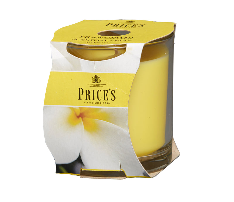 Price's Scented Candle Cluster - Frangipani