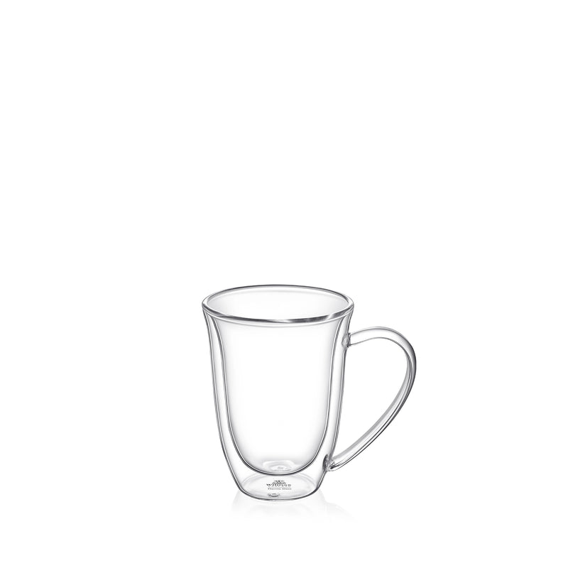 Wilmax 150ml Double-Wall Glass Cup