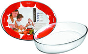 Ibili Kristall 30x21cm Oval Glass Tray