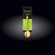 Wilmax Stella 11cm Condiment Spoon - Gold