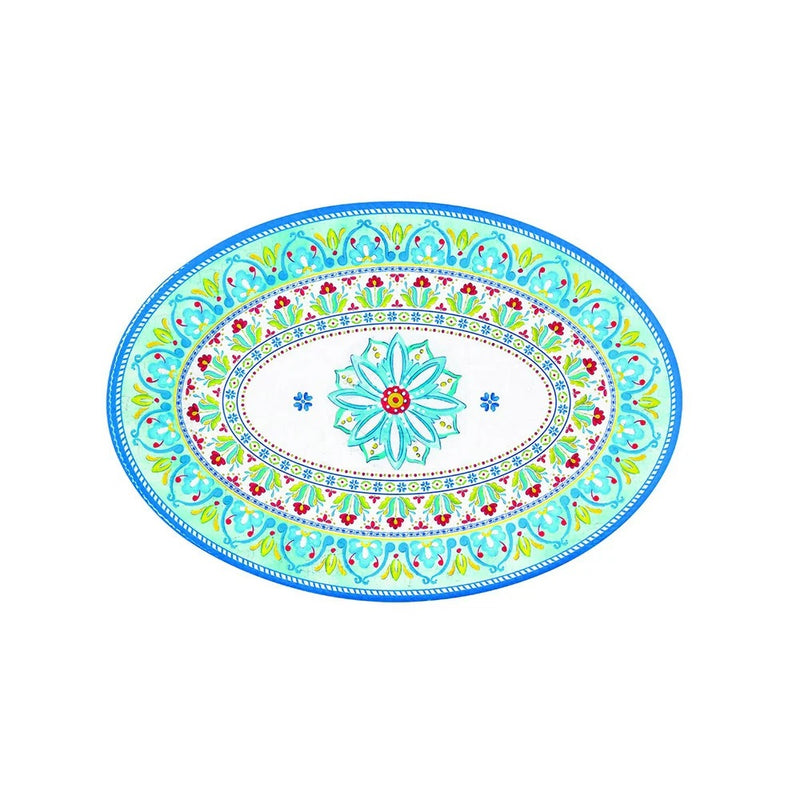 Easy Life Toscana 50x35cm Oval  Tray - Multicolored