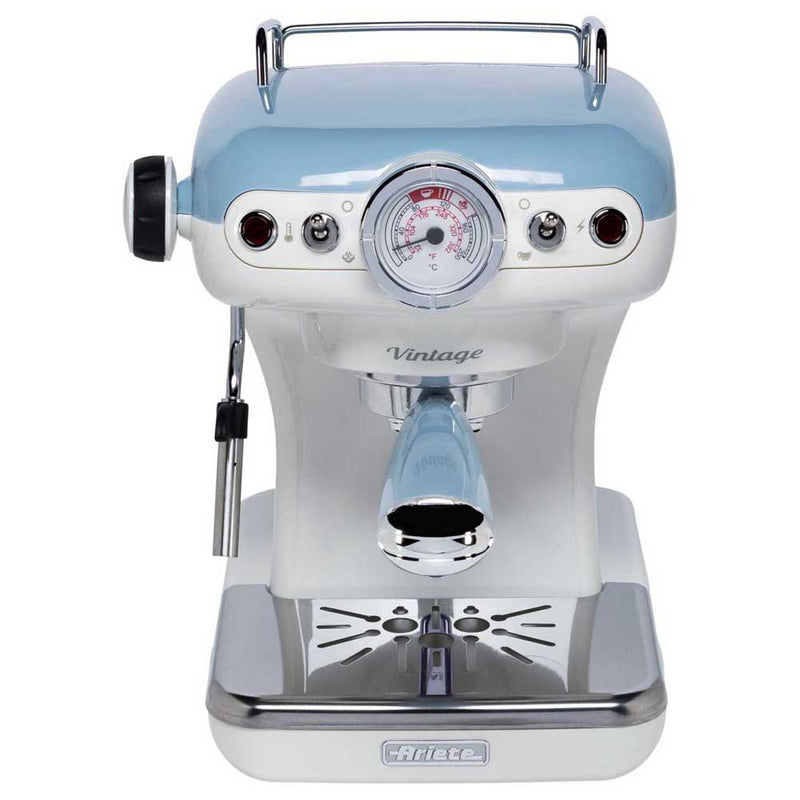 Ariete Vintage 1389 Espresso Machine - Blue