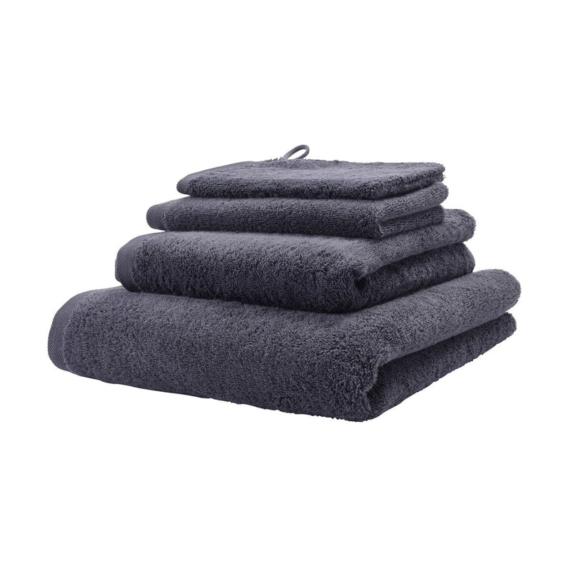 Aquanova London Graphite Guest Towel - 30 x 50 cm