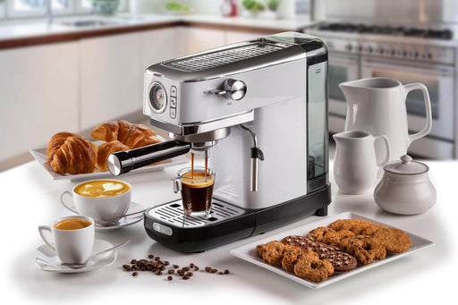 Ariete Moderna 1381 Slim Espresso Machine - White