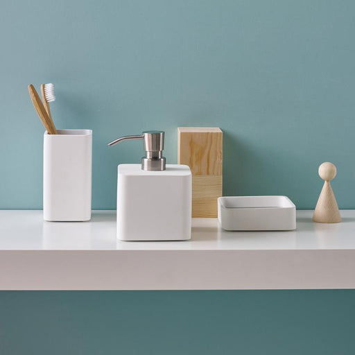 Aquanova Ona Medium Soap Dispenser - White
