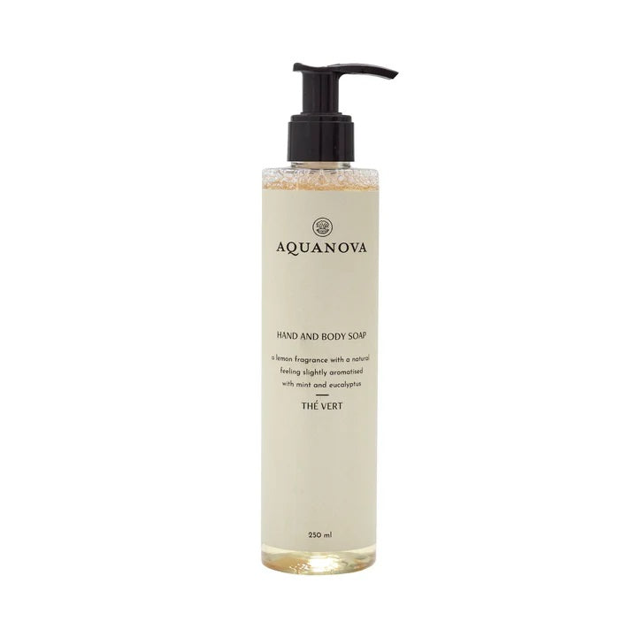 Aquanova Paris 250ml Liquid Hand&Body Soap - Green Tea