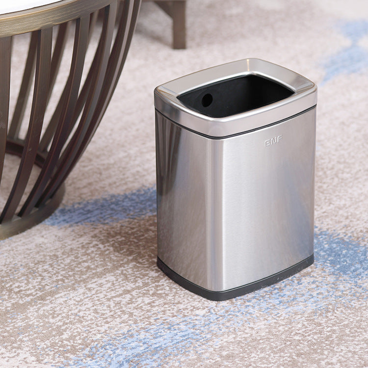 ARMN Roma 6L Waste Bin - Silver