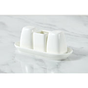 Wilmax Ilona 4-Piece Salt & Pepper Set - White