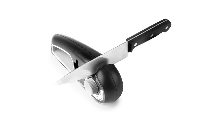 Ibili Professional 7-Uses Knife Sharpener - Black