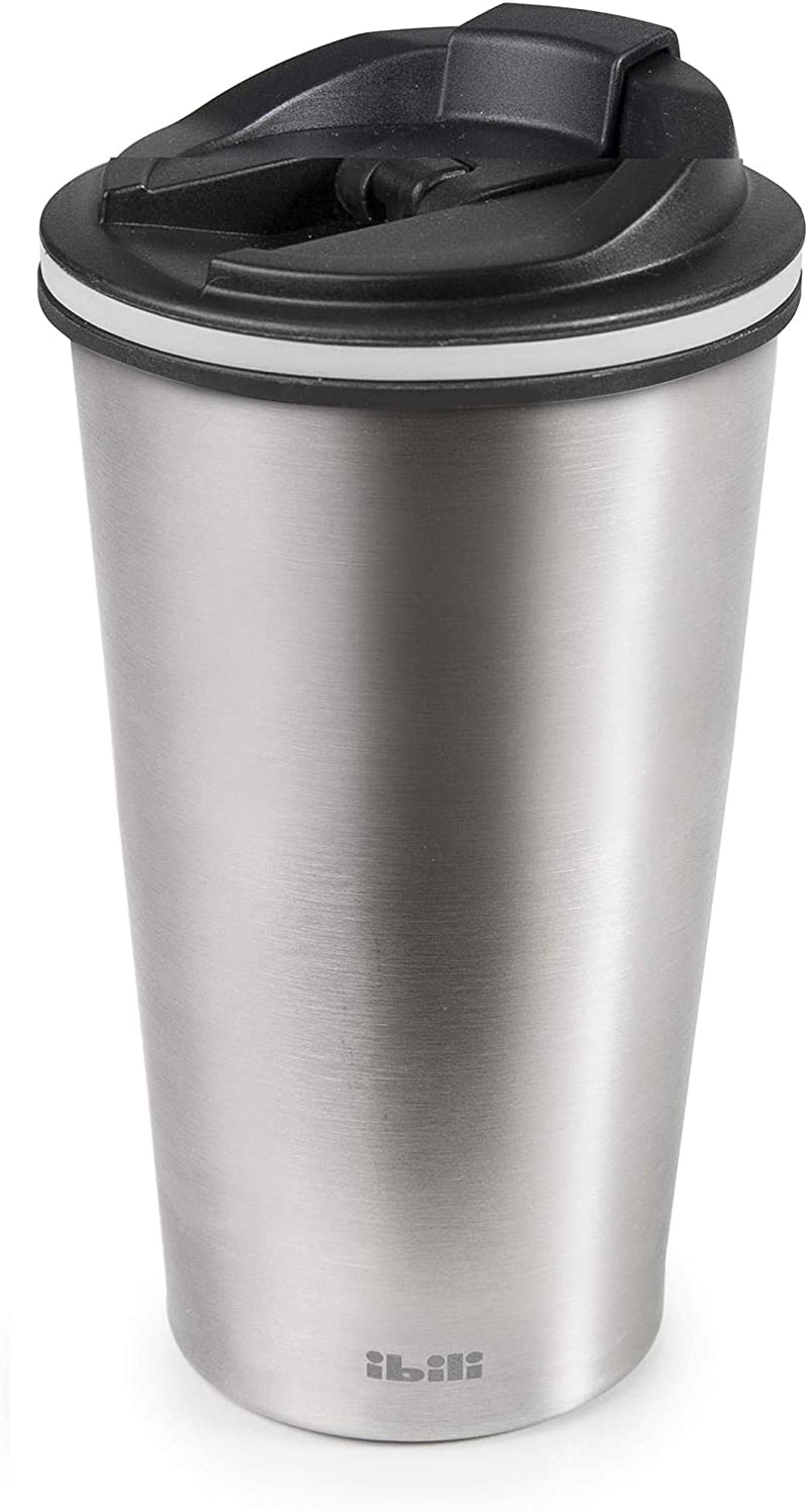 Ibili Vaso 410ml Vacuum Mug - Steel