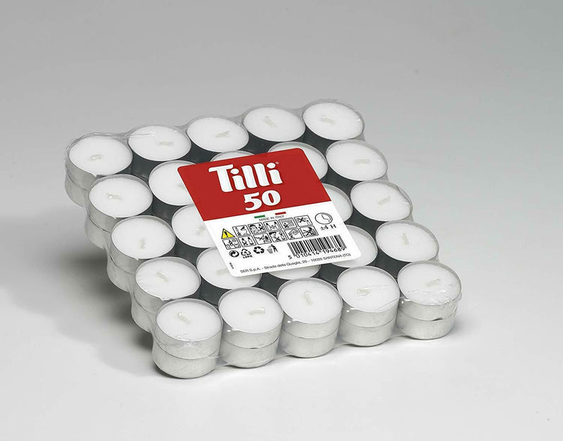 Price's Set of 50 Tealights