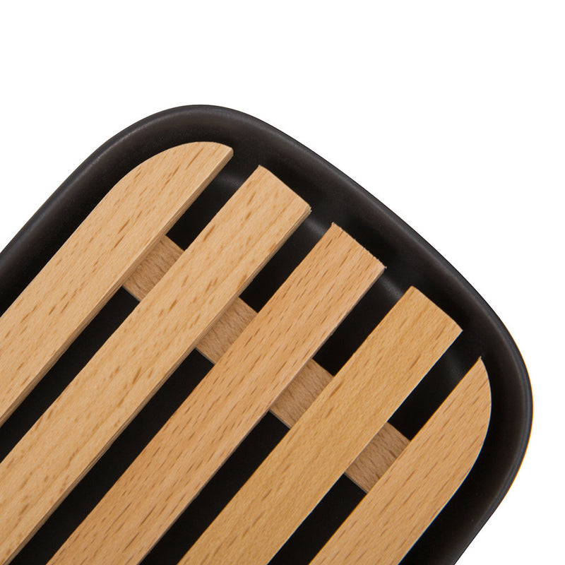 Aquanova Oscar Soap Dish - Black