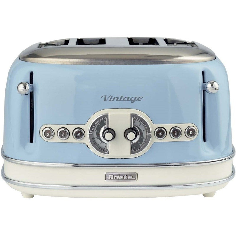 Ariete Vintage 156 4-Slice Toaster - Blue