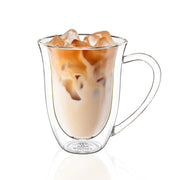 Wilmax 400ml Double-Wall Glass Cup