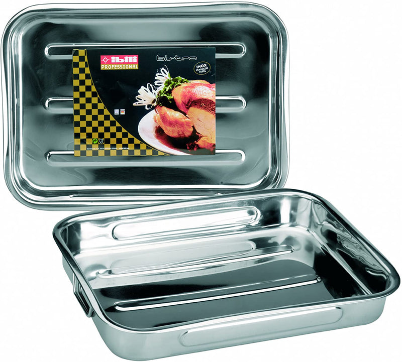 Ibili Bistro Steel 60cm Roast Pan