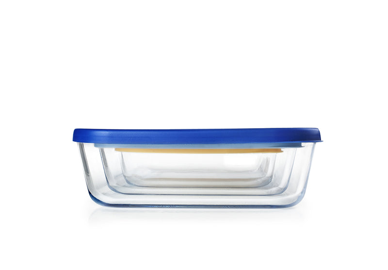 Ibili Eco Set of 3 Square Food Containers