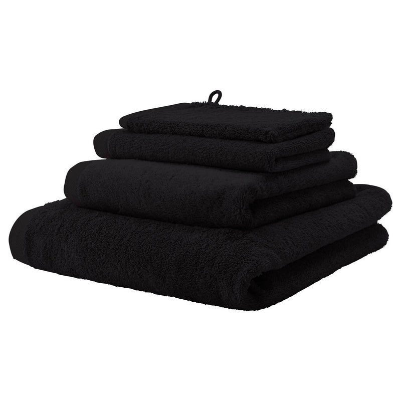 Aquanova London Black Bath Towel - 70 x 130 cm