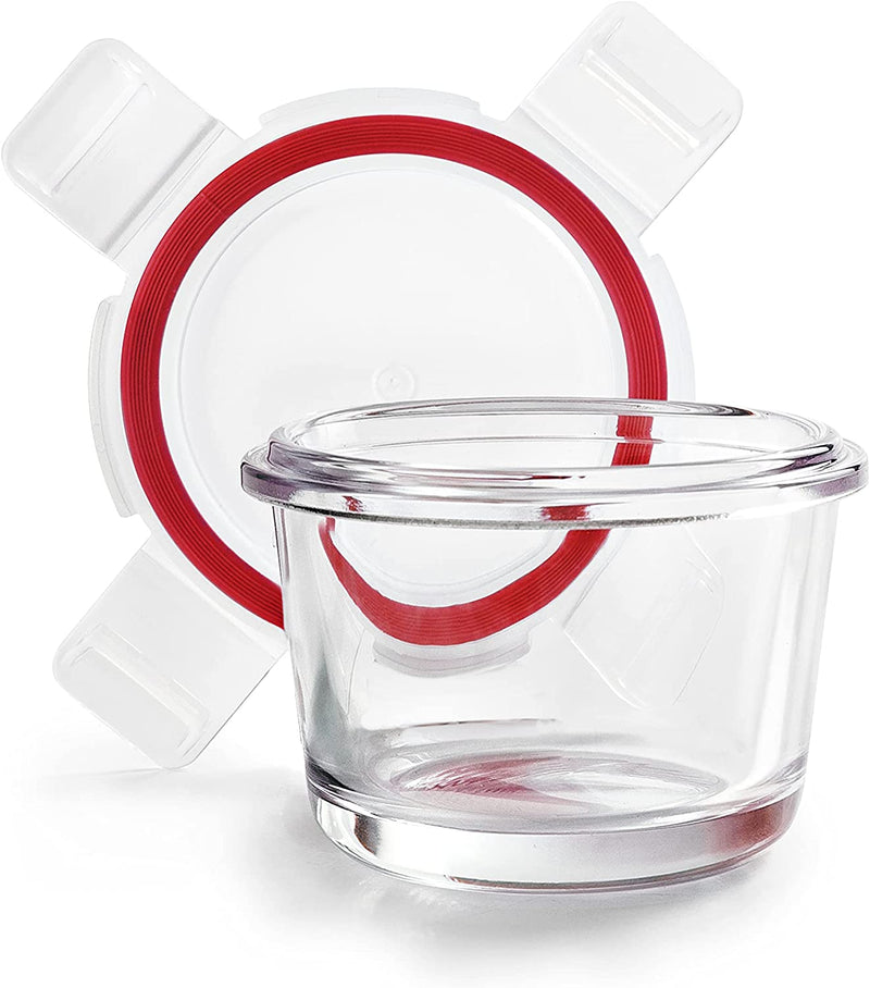Ibili Borosilicato 130ml Food Container - Red