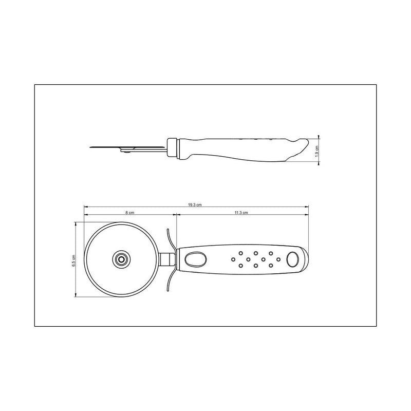 Tramontina Utilita 19.3cm Pizza Cutter