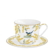 Easy Life Mimosa 370ml Teacup & Saucer Set - Multicolored