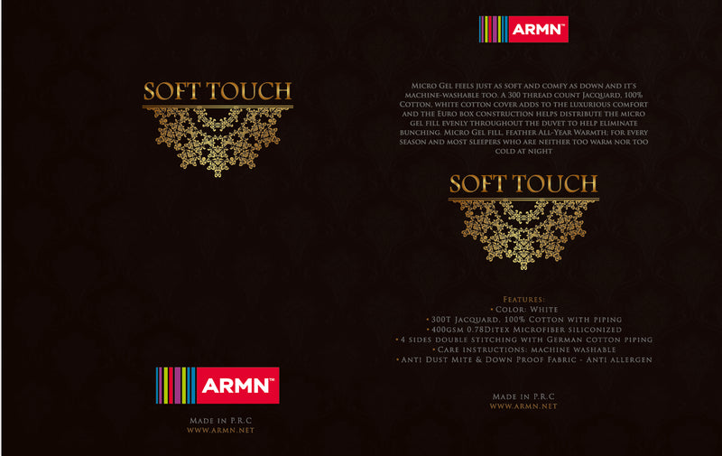 Queen Duvet Soft Touch by ARMN