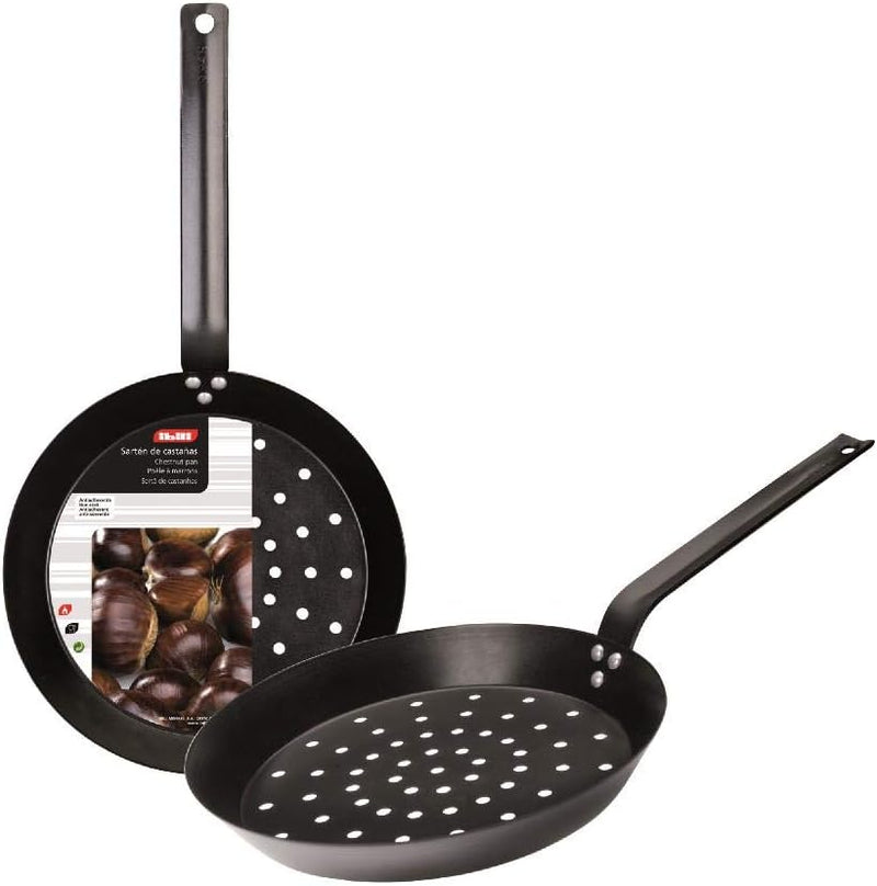 Ibili 26cm Chestnut Pan - Black