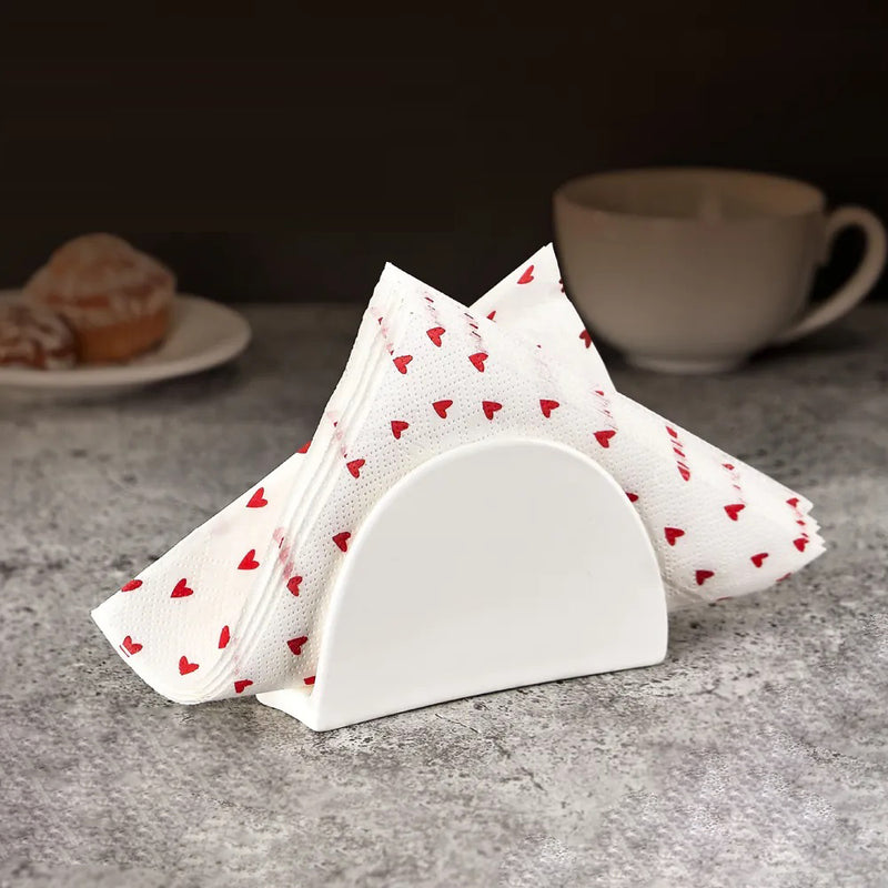 Wilmax 11.5x7cm Napkin Holder - White