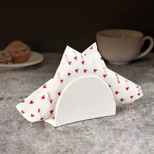 Wilmax 11.5x7cm Napkin Holder - White