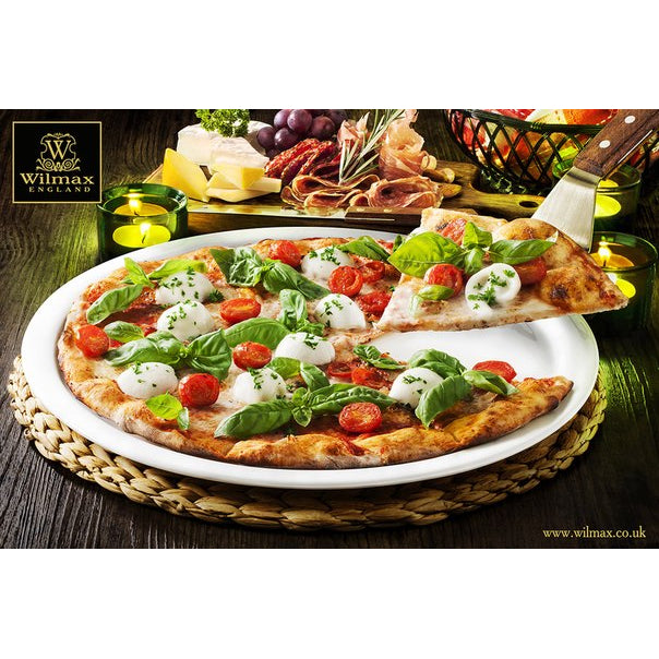 Wilmax 35.5cm Pizza Plate - White