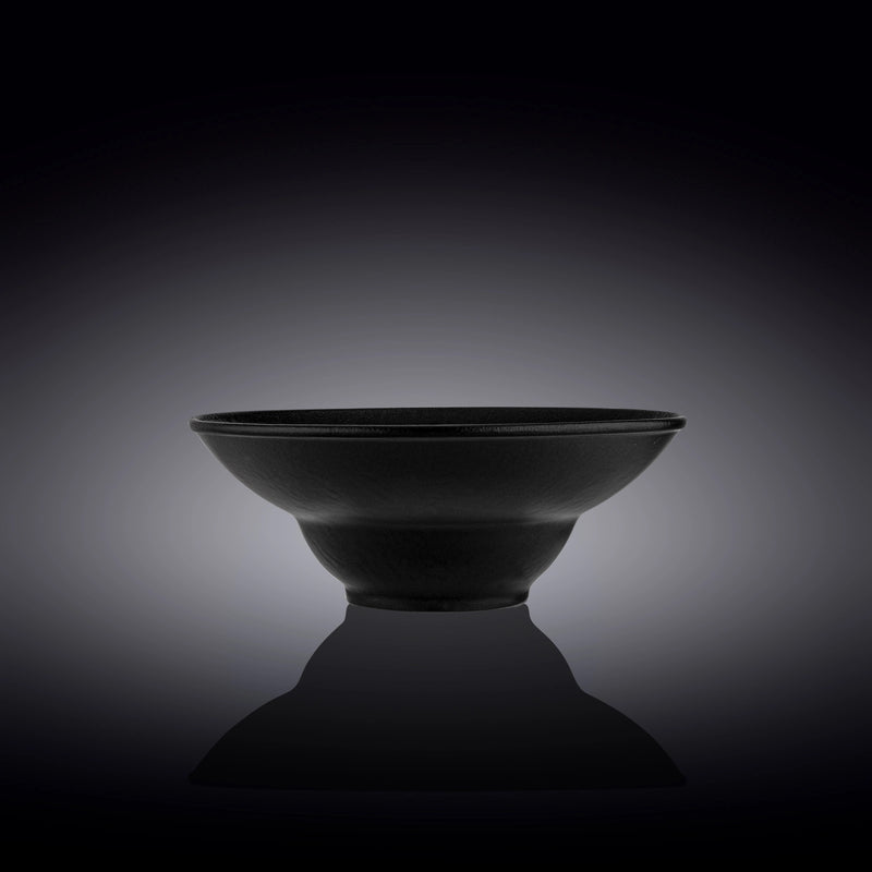 Wilmax SlateStone 22.5cm Deep Plate - Black