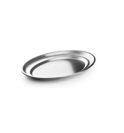 Ibili 40x28cm Steel Oval Platter