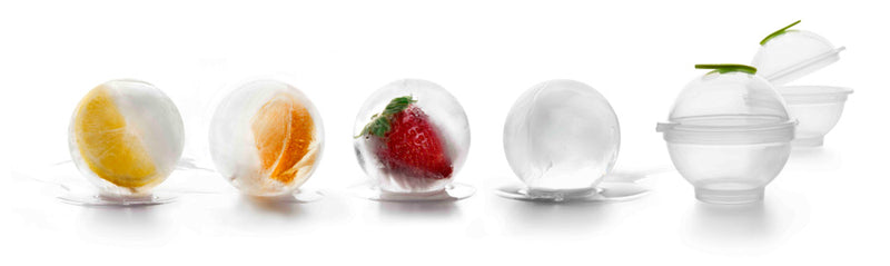 Ibili 2-Piece XXL 7.5cm Ice Ball Mold Set