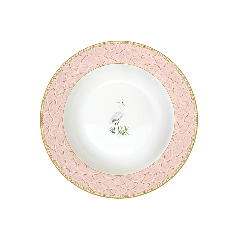 Easy Life Jardin De Reves 21.5cm Soup Plate - Multicolored