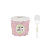 Easy Life Onfleek 2-Piece Ice Cream Set in Box - Pink