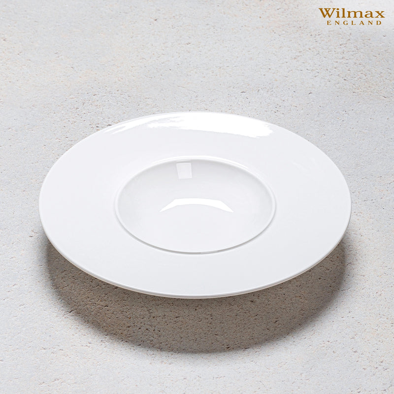 Wilmax 28cm Deep Plate - White