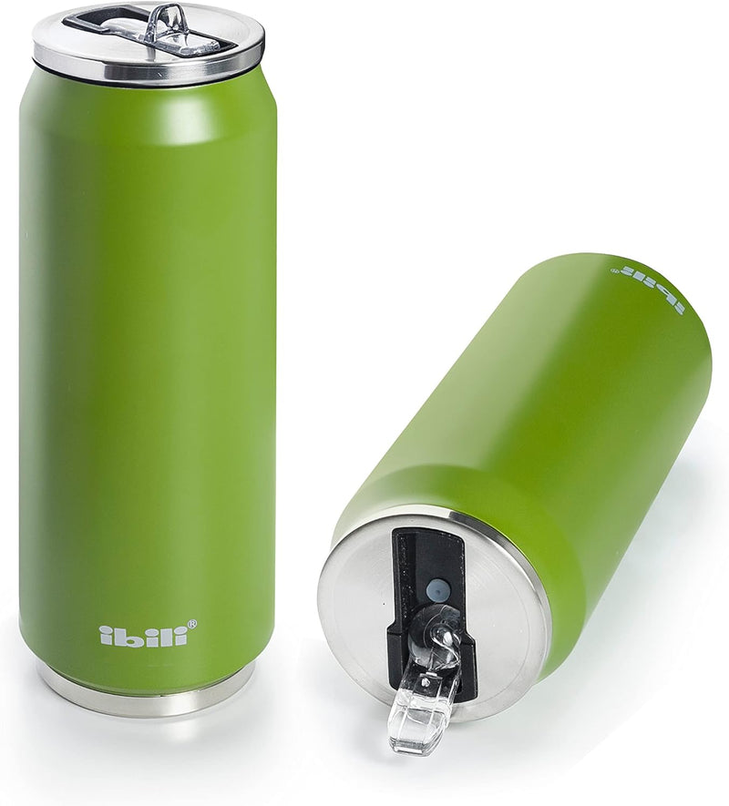 Ibili Granada Steel 330ml Thermos Can - Burgundy