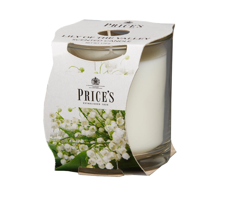 Price's Scented Candle Cluster - Lily of the Valley