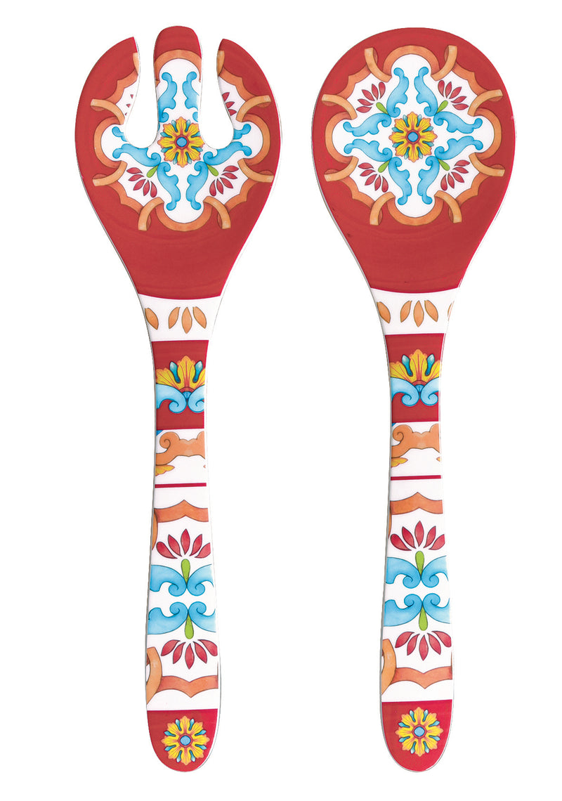 Easy Life Volterra Salad Serving Set - Multicolored