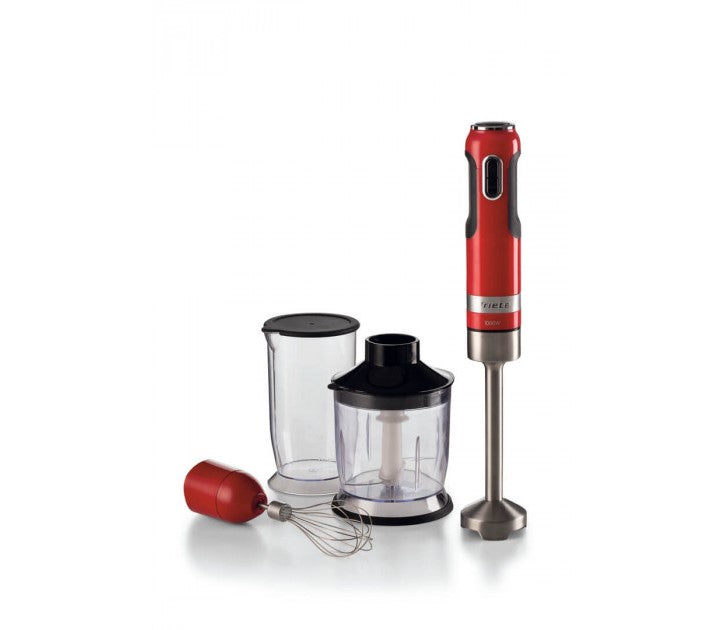 Ariete Moderna 602 7-in-1 Multifunction Hand Blender Set - Red