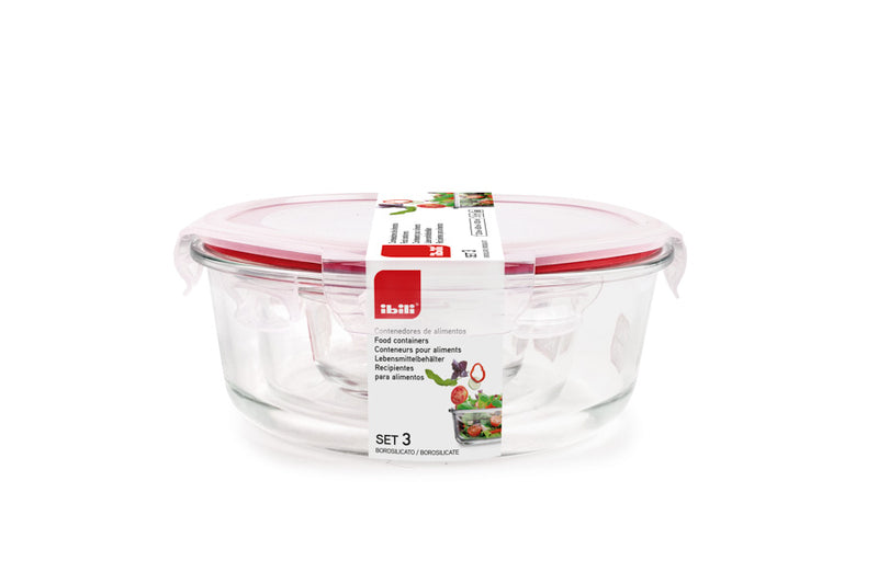 Ibili 3-Piece Food Container Set
