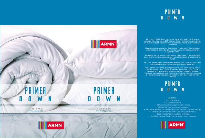 Queen Duvet Primer Down by ARMN