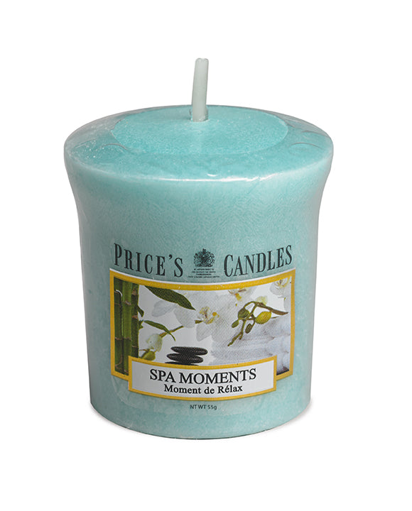 Price's Scented Votive Candle - Spa Moments
