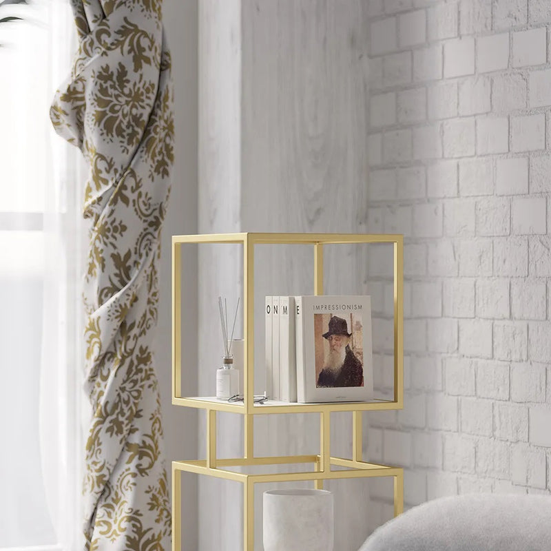 ARMN Regency 5-Shelf Stand - Gold
