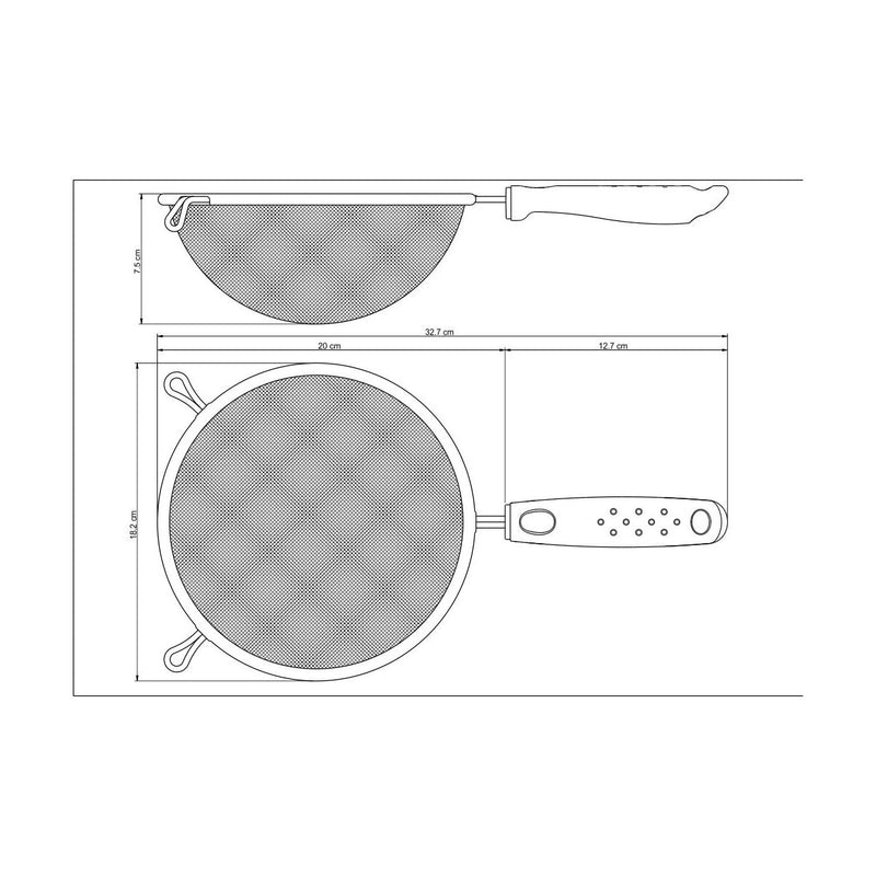 Tramontina Utilita 17cm Strainer