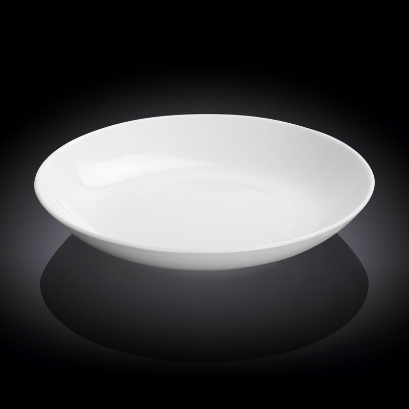 Wilmax Olivia 25.5cm Deep Plate - White