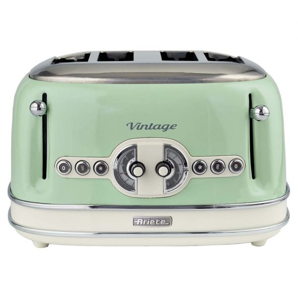 Ariete Vintage 156 4-Slice Toaster - Green