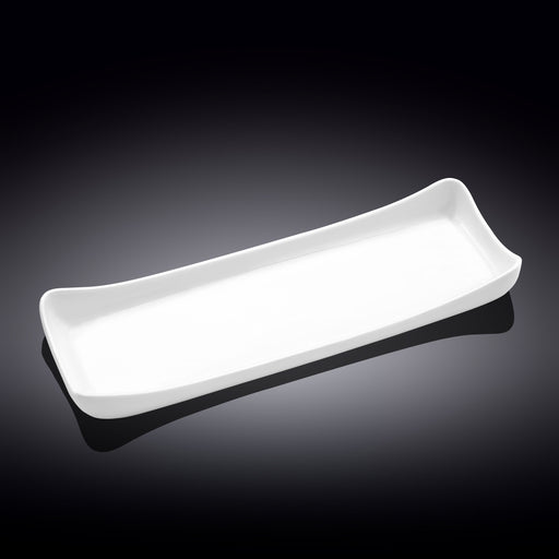 Wilmax 40x14cm Rectangle Dish - White