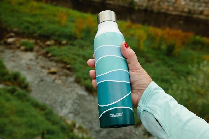 Ibili Marea Double-Wall 500ml Thermos Bottle - Green