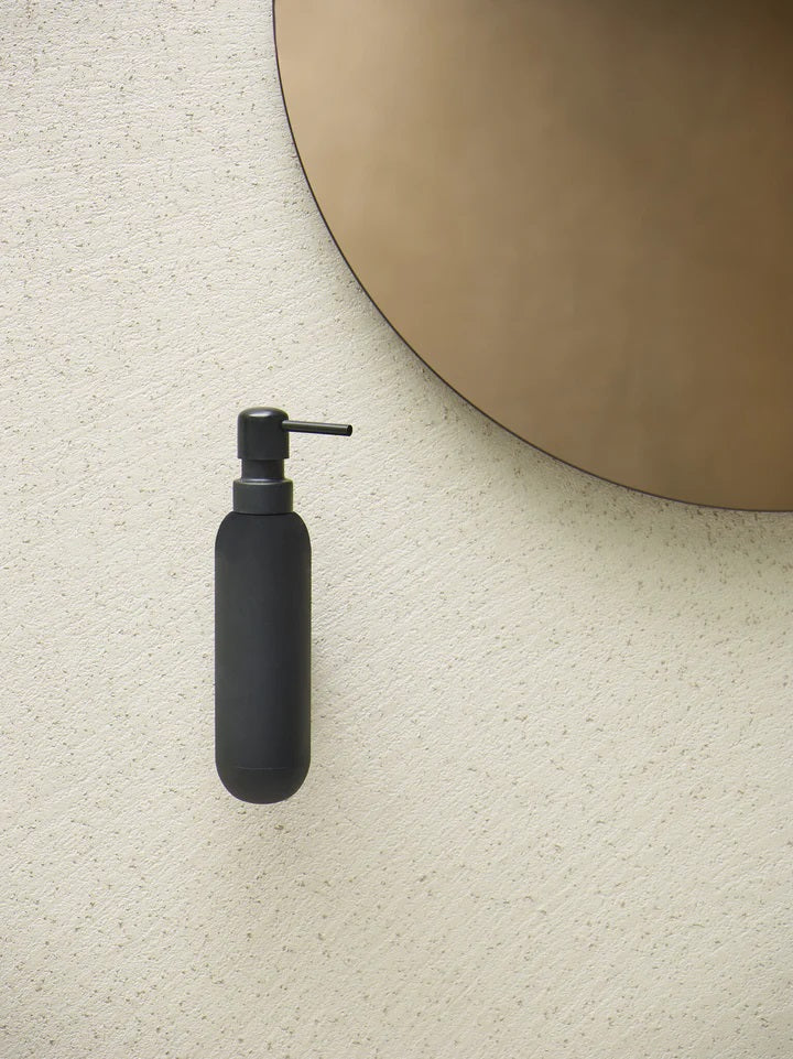 Aquanova Sten 260ml Wall Mount Soap Dispenser - Black