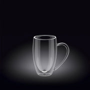 Wilmax 150ml Glass Double-Wall Cup